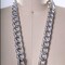 1 Yard 20mm Sleek Silver Heavy Duty Fashion Aluminum Metal Chain Trim for Jewelry Costume and Bag Straps